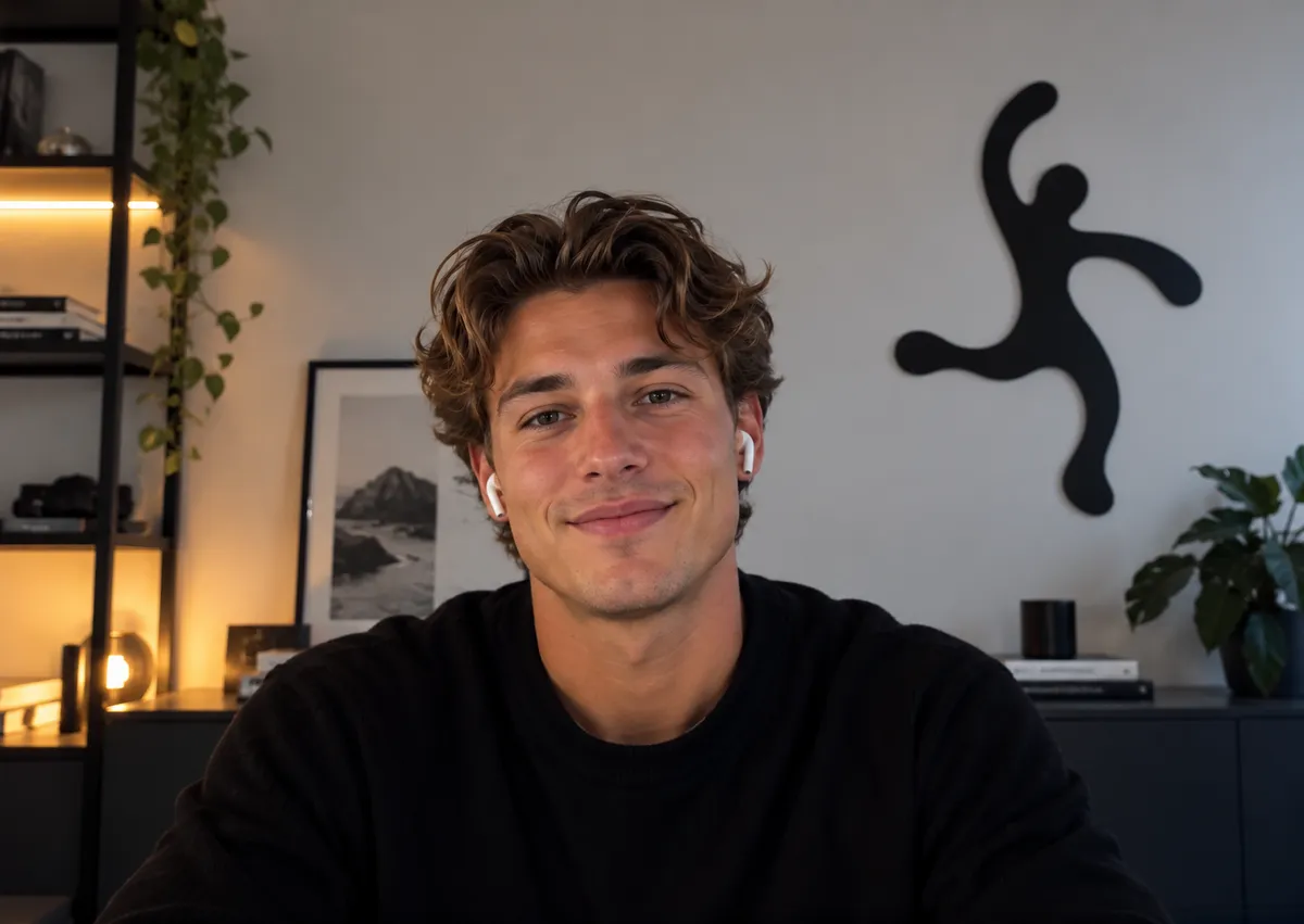 Beispiel eines Kandidaten im Video-Interview